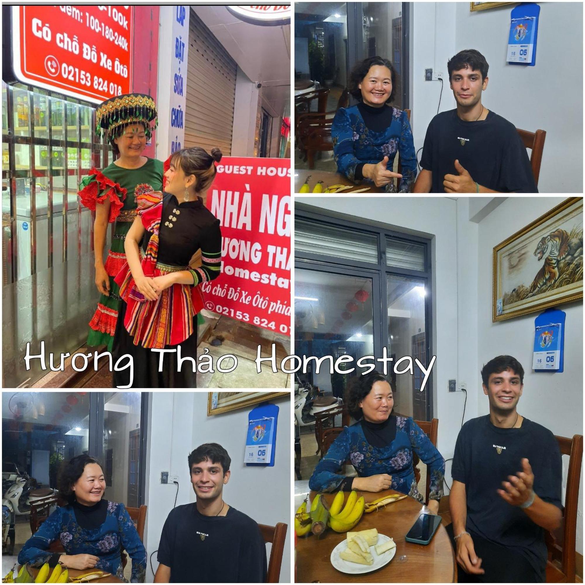 Huong Thao Hostel & Tours Diện Biên Phủ المظهر الخارجي الصورة